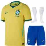 Kit Infantil Brasil Titular 2026/27 Nike