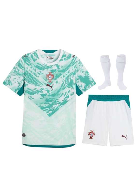 Kit Infantil Portugal Visitante 2026/27 Puma