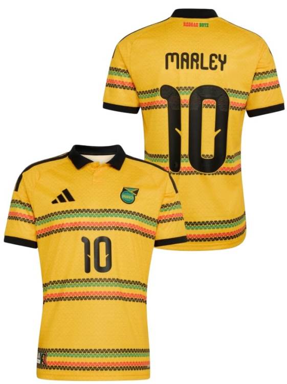Camiseta Jamaica Titular Bob Marley #10 2026/27 Adidas (ID: 8081)