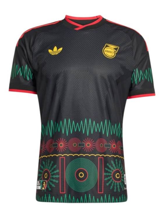Camiseta Jamaica Visitante 2026/27 Adidas Versión Partido (ID: 8056)