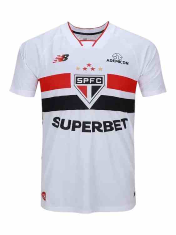 Camiseta Sao Paulo FC Titular 2026/27 New Balance