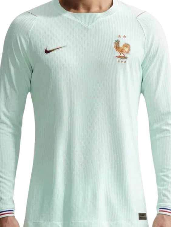 Camiseta Francia Visitante Manga Larga 2026/27 Nike Versión Partido (ID: 8686)