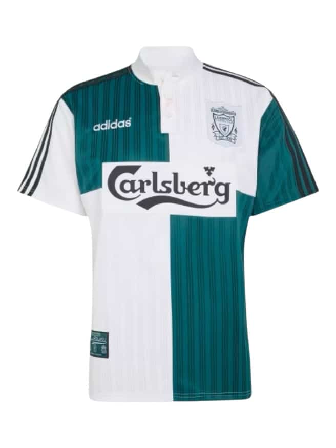 Camiseta Liverpool Visitante 1993 Retro Adidas (ID: 8295)