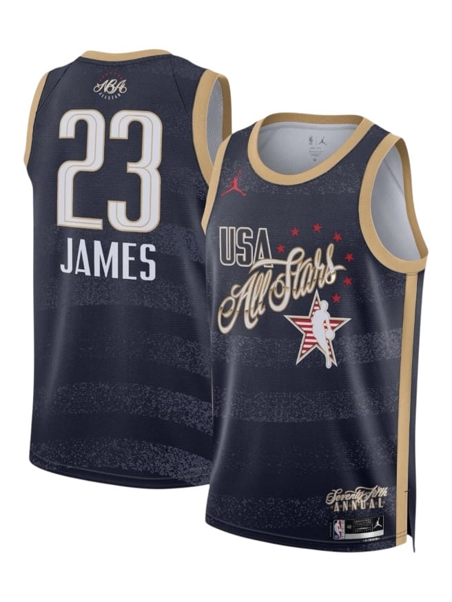Camiseta Los Angeles Lakers LeBron James 23 All Star NBA Jordan (ID: 8393)