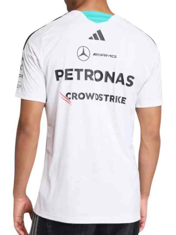 Polera Mercedes AMG Petronas Adidas F1 White (ID: 8391)