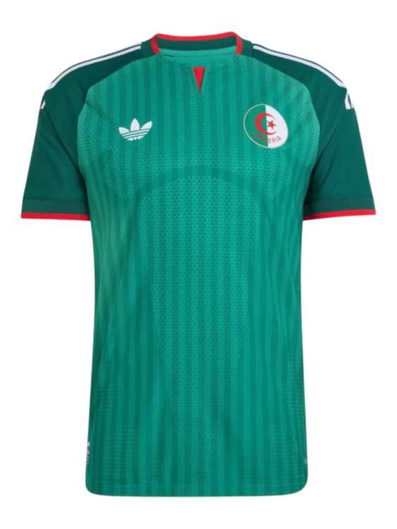Camiseta Argelia Visitante 2026/27 Adidas Versión Partido (ID: 8971)