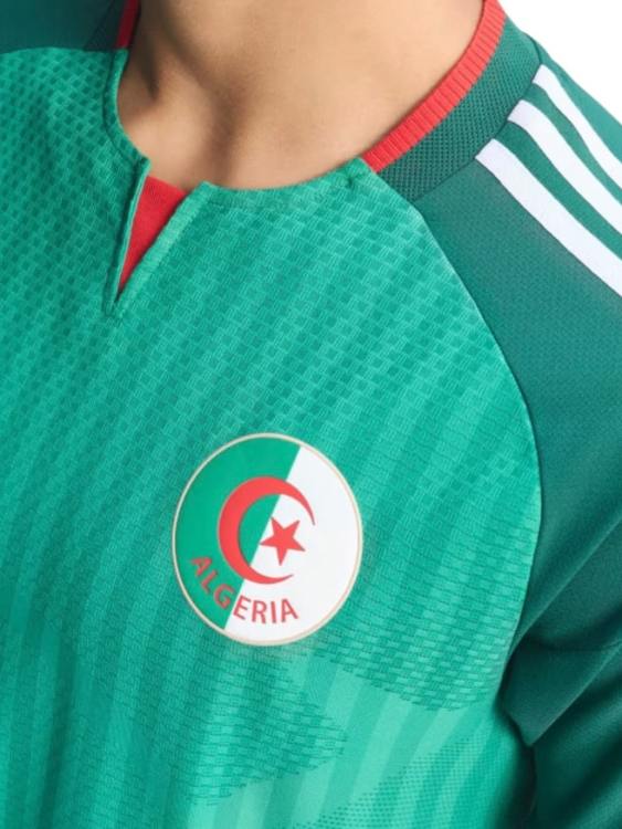 Camiseta Argelia Visitante 2026/27 Adidas Versión Partido (ID: 8971)