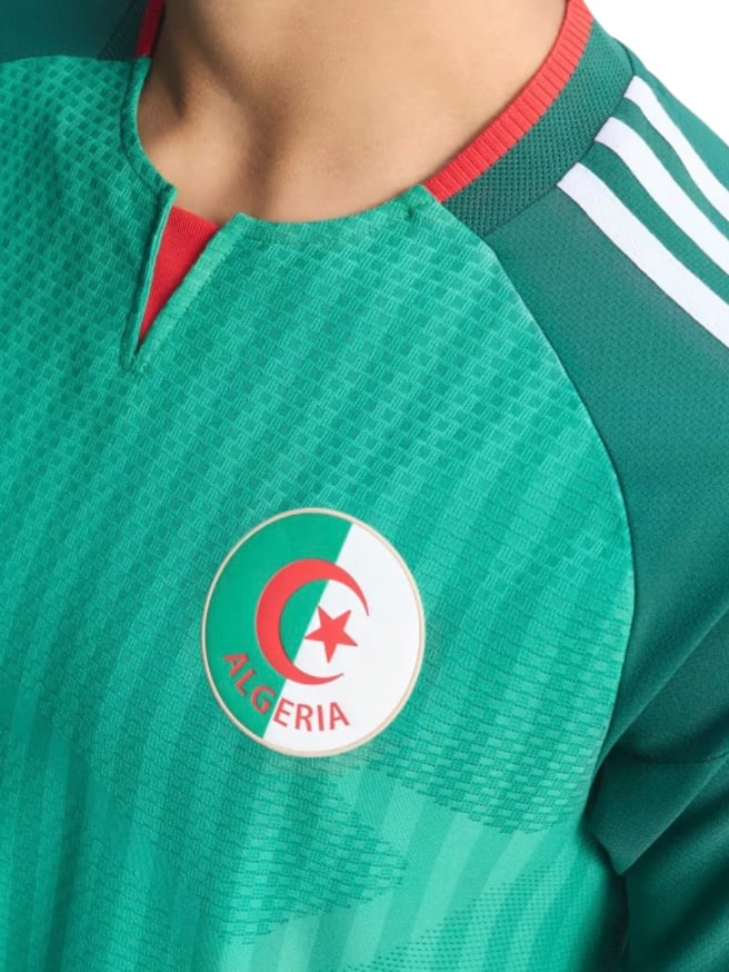 Camiseta Argelia Visitante 2026/27 Adidas Versión Partido (ID: 8971)
