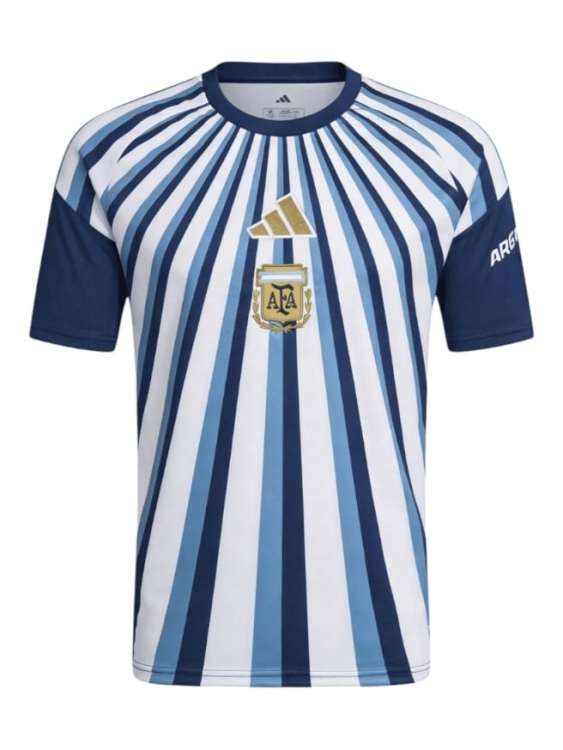 Camiseta Argentina Pre Partido 2026/27 Adidas (ID: 9277)