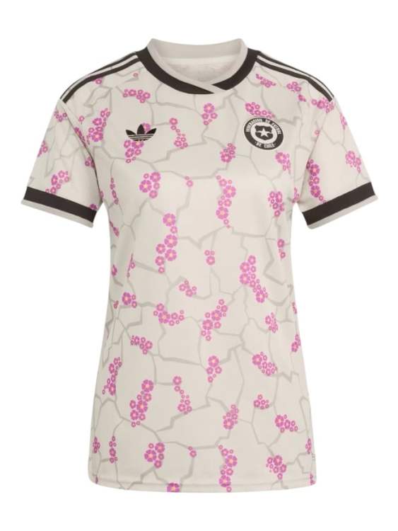 Camiseta Chile Visitante 2026/27 Mujer Adidas (ID: 9200)