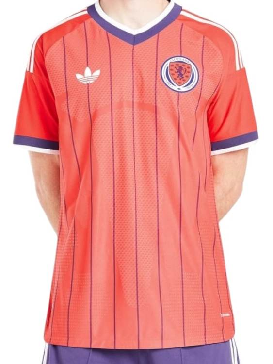Camiseta Escocia Visitante 2026/27 Adidas Versión Partido (ID: 8853)