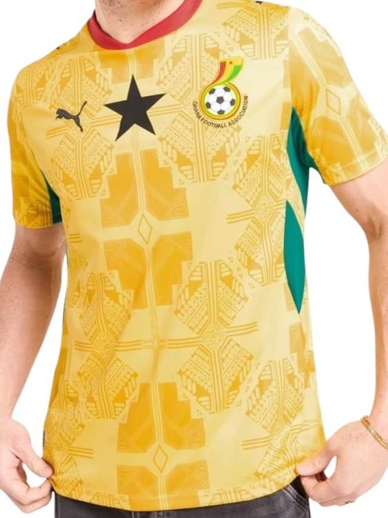 Camiseta Ghana Titular 2026/27 Adidas Versión Partido (ID: 9240)