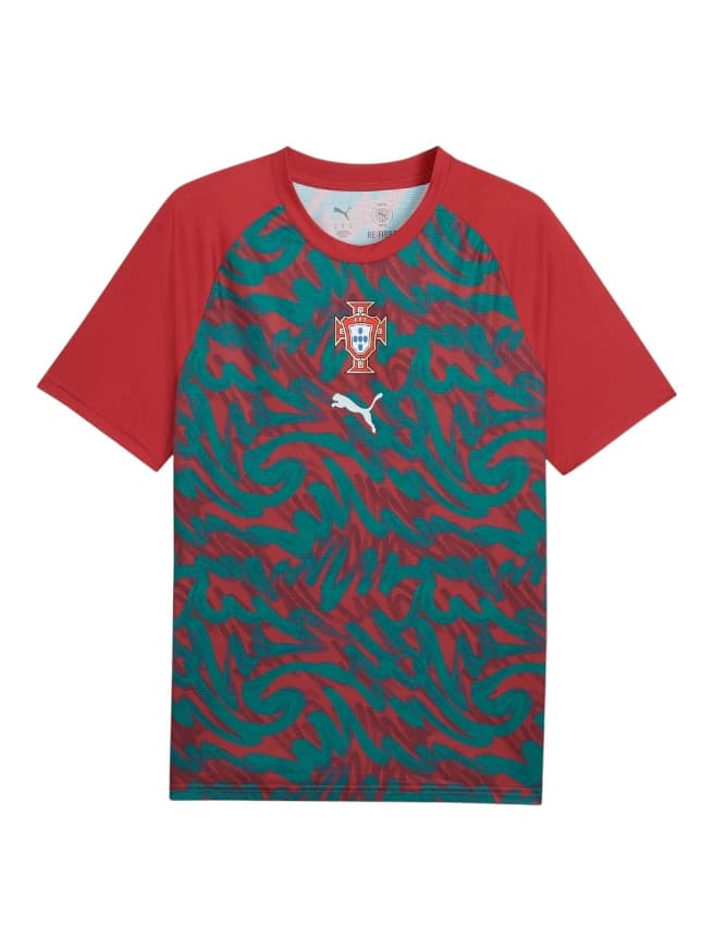 Camiseta Portugal Pre Partido 2026/27 Puma (ID: 9550)