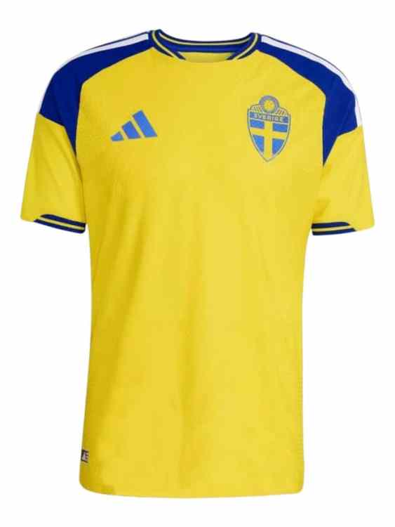 Camiseta Suecia Titular 2026/27 Adidas Versión Partido (ID: 8893)