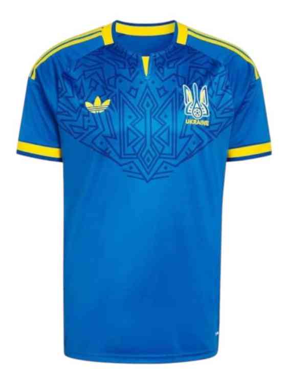 Camiseta Ucrania Visitante 2026/27 Adidas (ID: 8895)