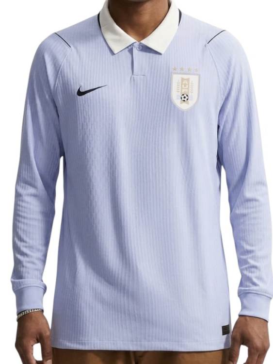 Camiseta Uruguay Titular Manga Larga 2026/27 Nike Versión Partido (ID: 9188)
