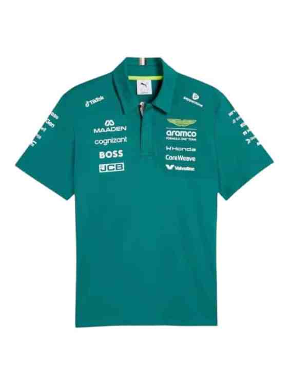 Polera Polo Aston Martin Cognizant F1 Puma (ID: 9251)