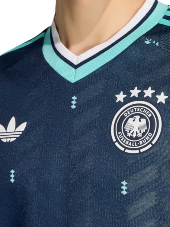Camiseta Alemania Visitante 2026/27 Adidas Versión Partido Manga Larga (ID: 9741)