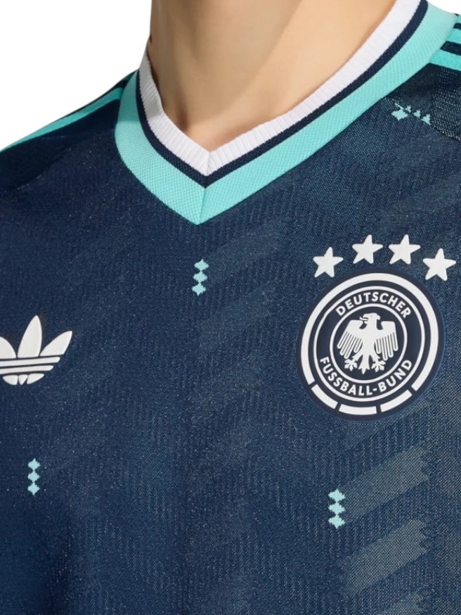 Camiseta Alemania Visitante 2026/27 Adidas Versión Partido Manga Larga (ID: 9741)