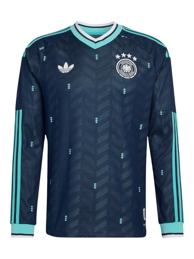 Camiseta Alemania Visitante 2026/27 Adidas Versión Partido Manga Larga (ID: 9741)