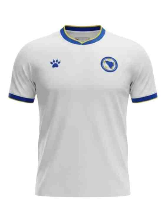Camiseta Bosnia y Herzegovina Visitante 2026/27 Kelme (ID: 9870)
