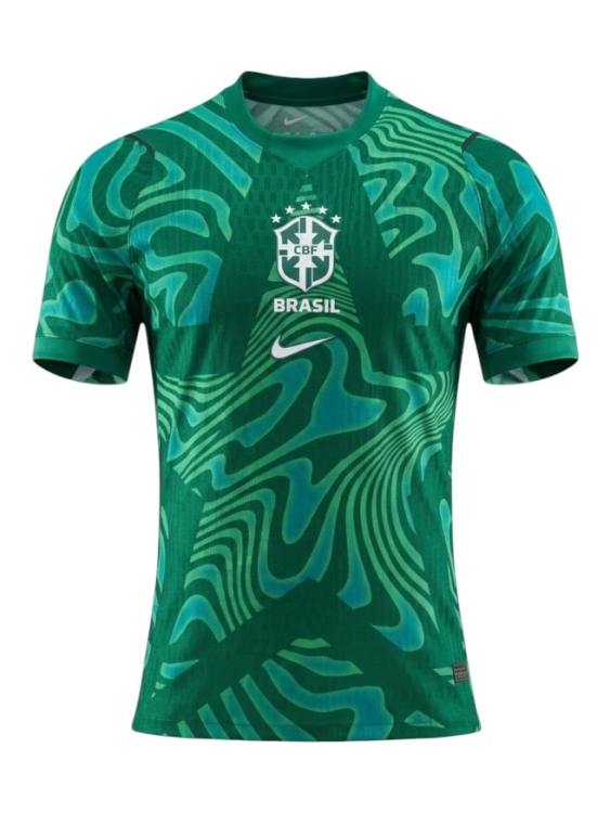 Camiseta Brasil Arquero 2026/27 Nike Versión Partido (ID: 9863)