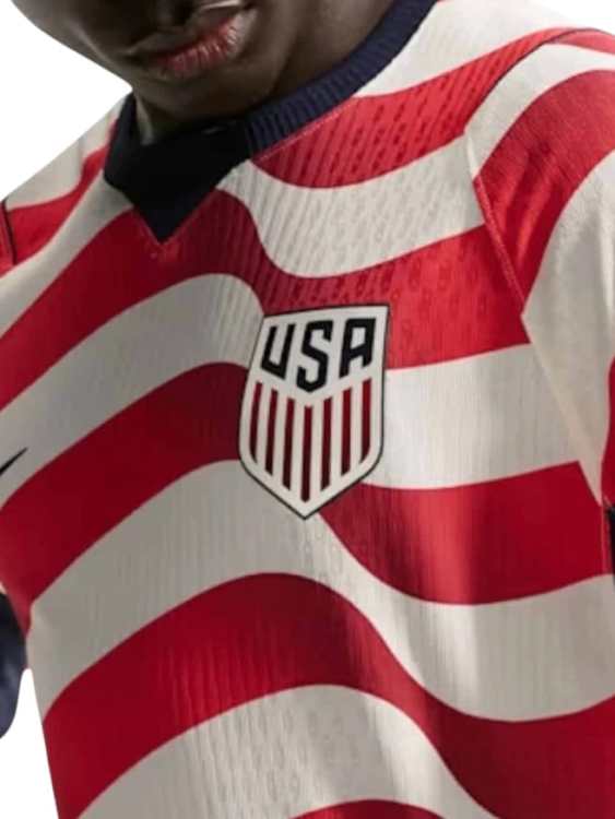 Camiseta Estados Unidos Titular Manga Larga 2026/27 Nike Versión Partido (ID: 9928)
