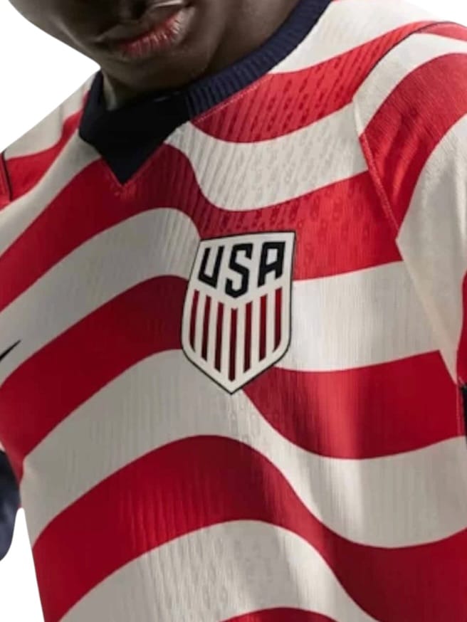 Camiseta Estados Unidos Titular Manga Larga 2026/27 Nike Versión Partido (ID: 9928)