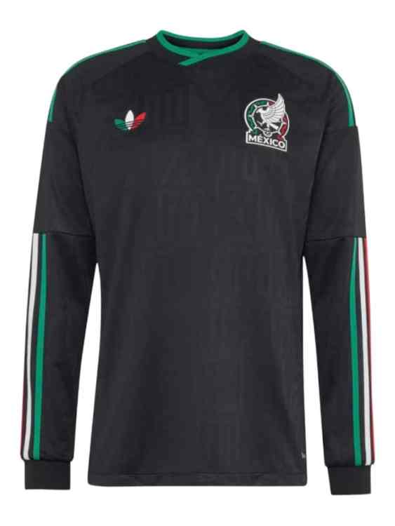 Camiseta México Tercera Manga Larga 2026/27 Adidas - Versión Partido (ID: 9936)