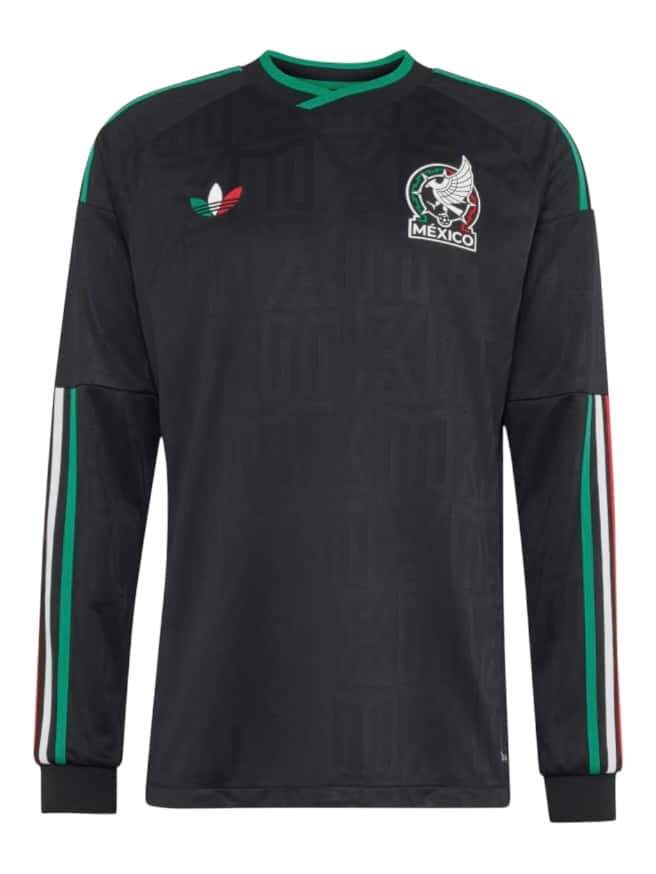 Camiseta México Tercera Manga Larga 2026/27 Adidas - Versión Partido (ID: 9936)