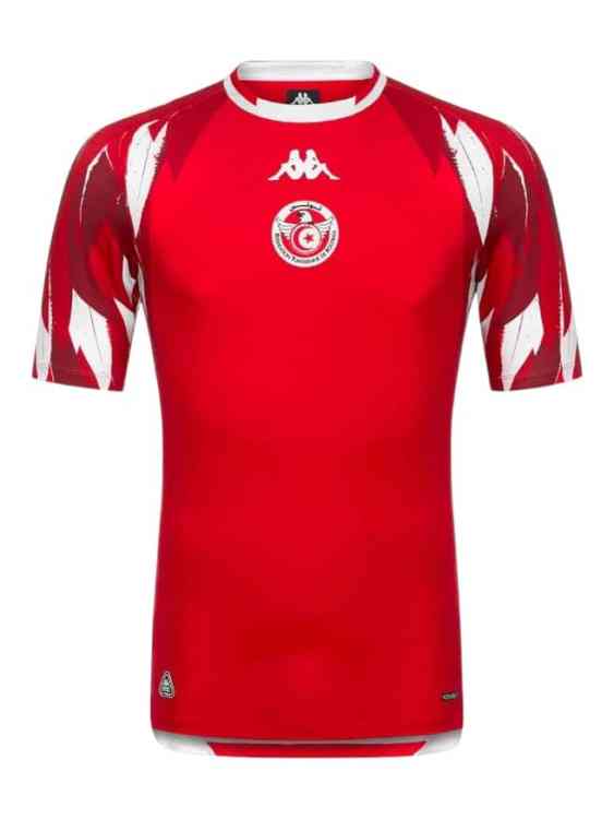 Camiseta Túnez Visitante 2026/27 Kappa - Versión Partido