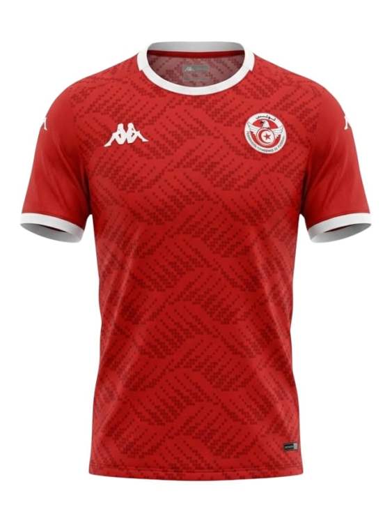 Camiseta Túnez Titular 2026/27 Kappa - Versión Partido (ID: 9874)