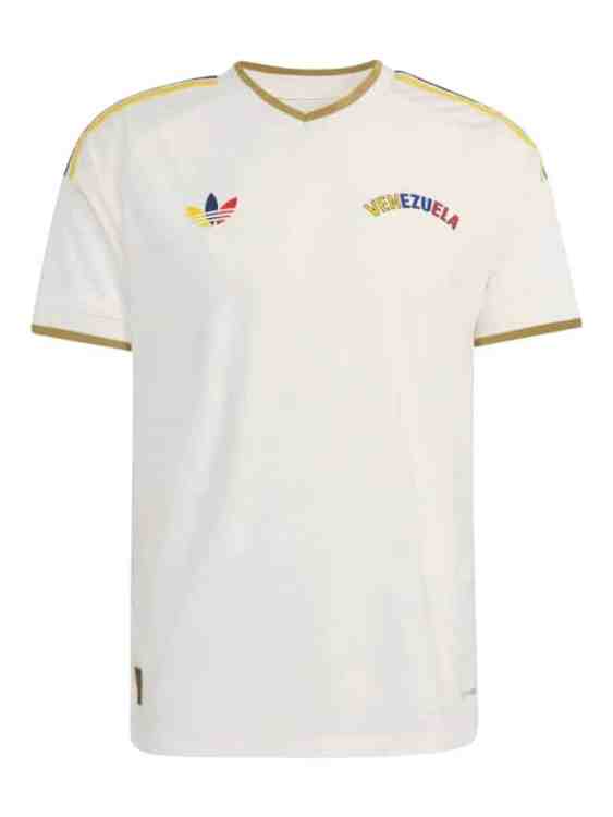 Camiseta Venezuela Visitante 2026/27 Adidas Versión Partido (ID: 9868)