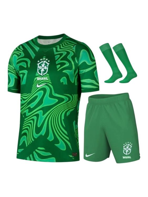 Kit Infantil Brasil Arquero 2026/27 Nike (ID: 9723)
