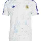 Polera Argentina Estampado Integral Adidas (ID: 9736)