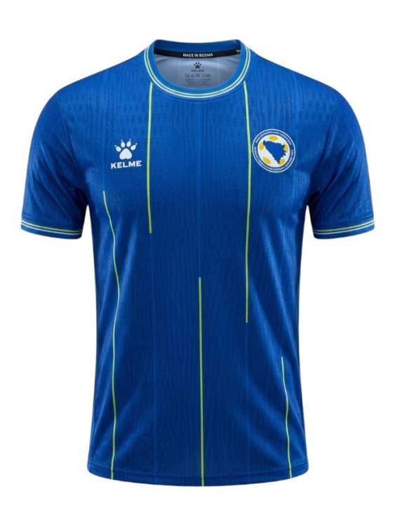 Camiseta Bosnia y Herzegovina Titular 2026/27 Kelme - Versión Partido (ID: 10847)