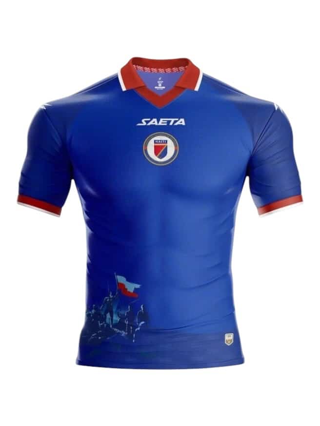 Camiseta Haiti Titular 2026/27 Saeta - Versión Partido (ID: 10522)