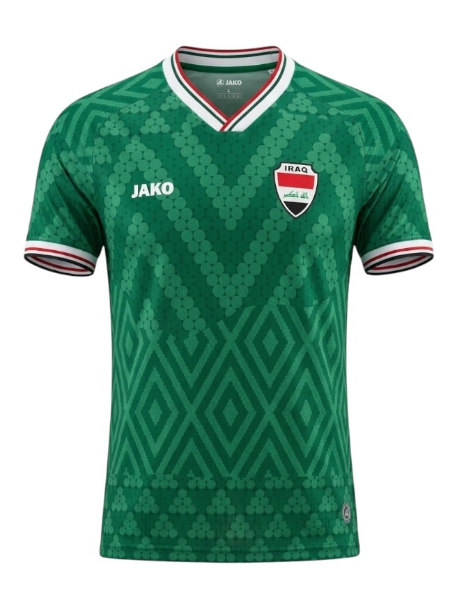 Camiseta Irak Visitante 2026/27 Jako - Versión Partido (ID: 10566)