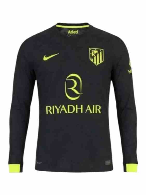 Camiseta Manga Larga Atlético de Madrid Visitante 2026/27 Nike – Versión Partido (ID: 10859)