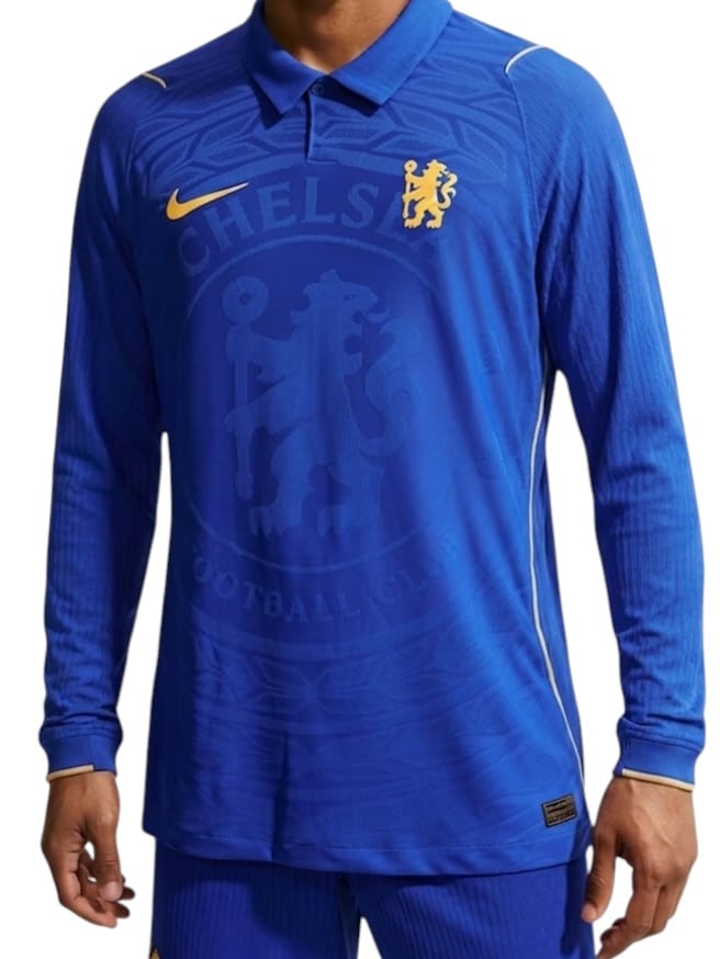 Camiseta Manga Larga Chelsea Titular 2026/27 Nike Versión Partido (ID: 10308)