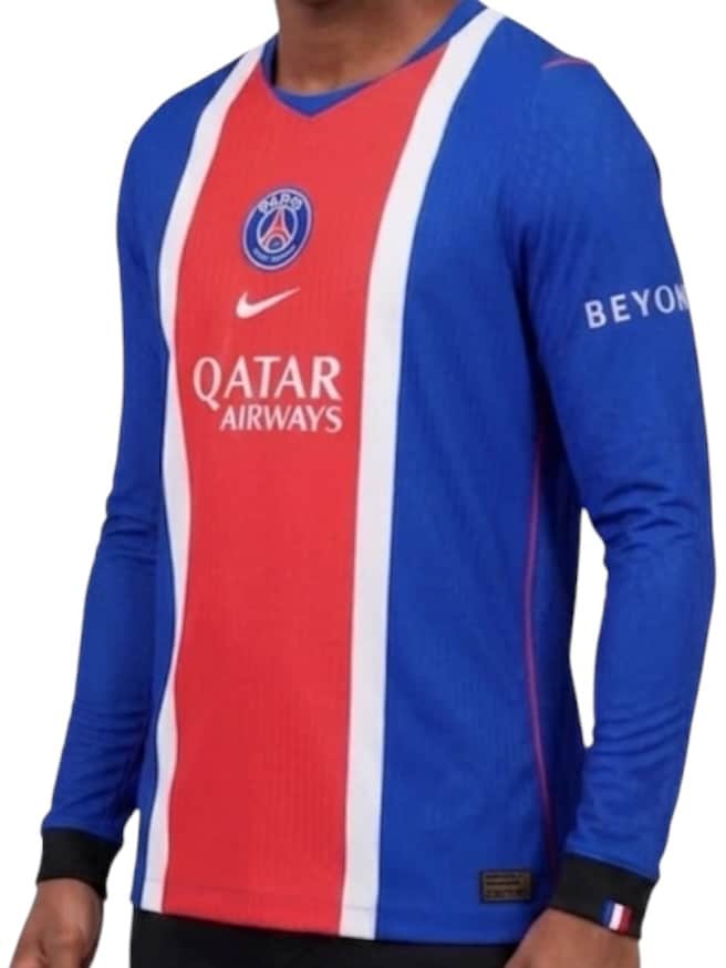 Camiseta Manga Larga Paris Saint-Germain Titular 2026/27 Nike – Versión Partido (ID: 10563)