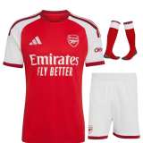 Kit Infantil Arsenal Titular 2026/27 Adidas (ID: 10301)
