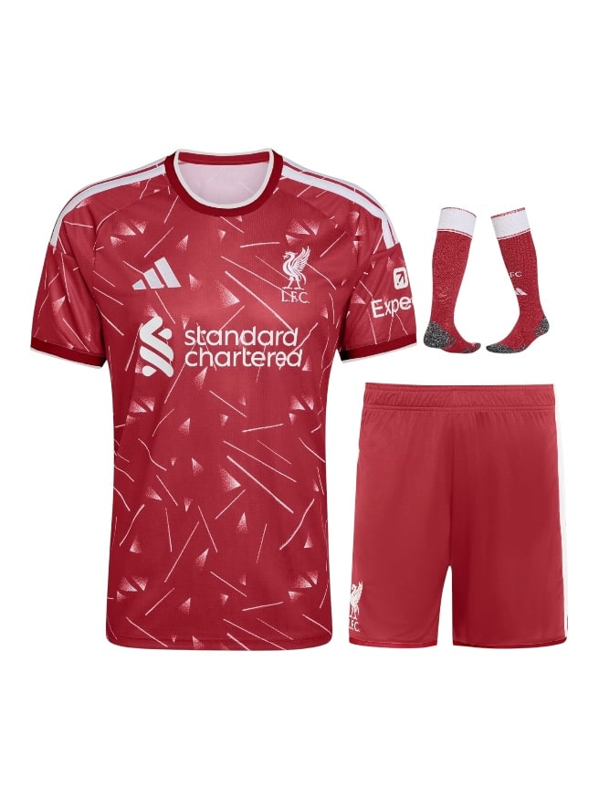Kit Infantil Liverpool Titular 2026/27 Adidas (ID: 10346)