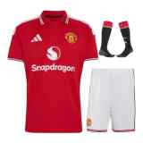 Kit Infantil Manchester United Titular 2026/27 Adidas (ID: 10331)