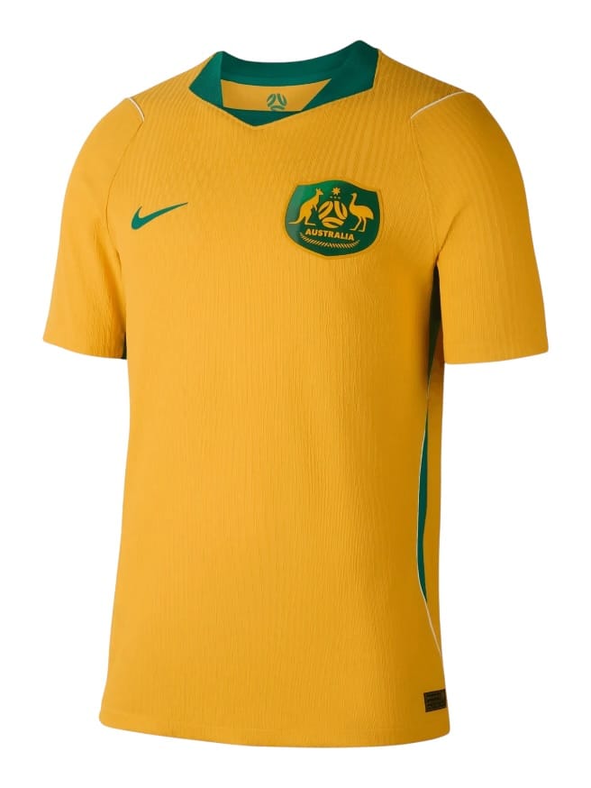 Camiseta Australia Titular 2026/27 Nike - Versión Partido (ID: 11393)