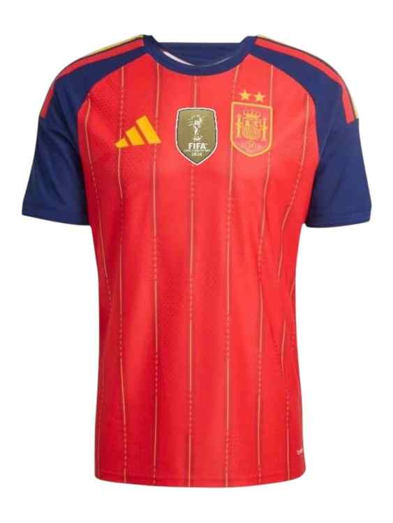 Camiseta España 2 Estrellas Titular 2026/27 Adidas - Versión Partido
