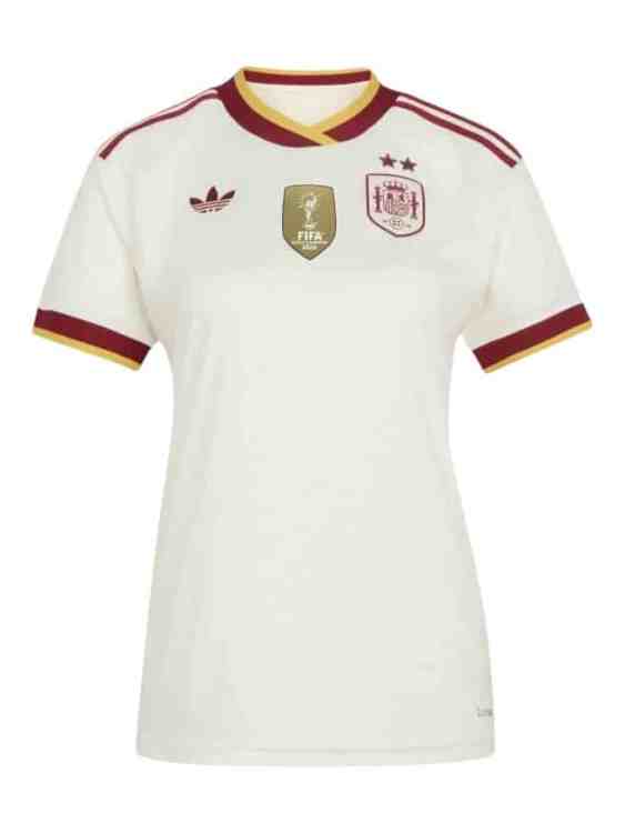 Camiseta España 2 Estrellas Visitante 2026/27 Adidas - Mujer