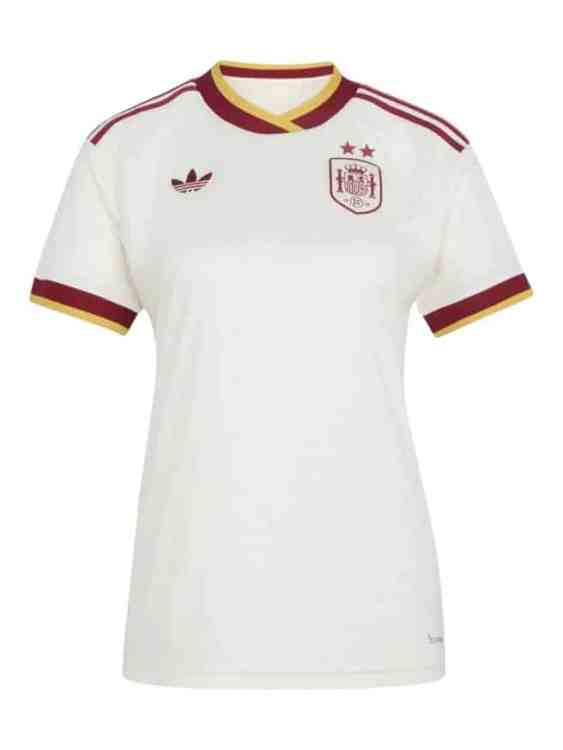 Camiseta España 2 Estrellas Visitante 2026/27 Adidas - Mujer (ID: 11689)
