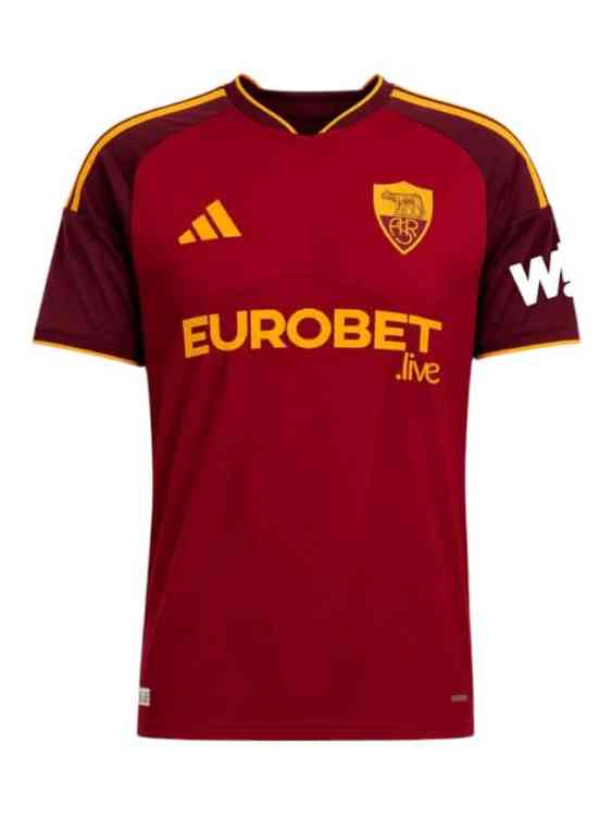 Camiseta AS Roma Titular 2026/27 Adidas - Versión Partido (ID: 12112)