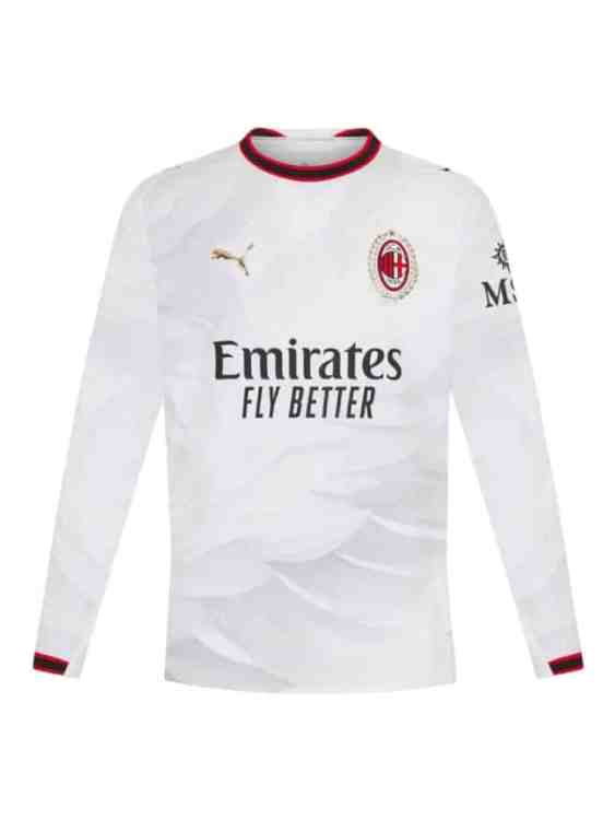 Camiseta Manga Larga AC Milan Visitante 2026/27 Puma – Versión Partido (ID: 11914)